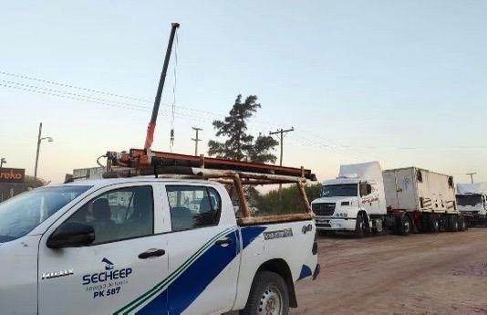 El impenetrable ; llegaron equipos generadores para reforzar el suministro eléctrico en Pompeya , Castelli y zonas adelañas