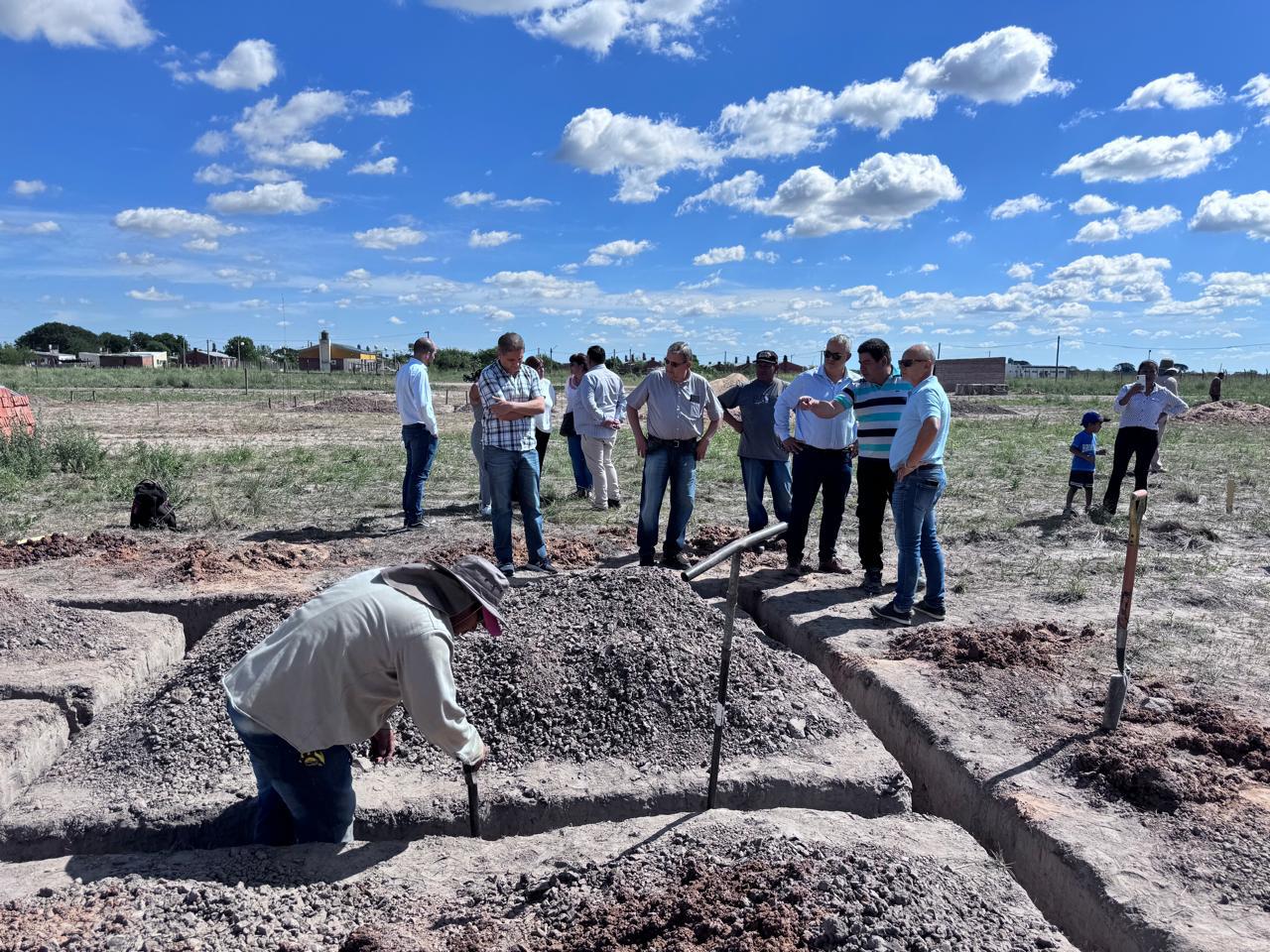 La Leonesa: avance de obras en rancho viaje ,un paso hacia un sueño habitacional 