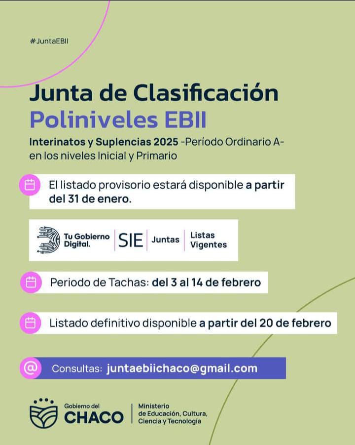 Educación:darán a conocer listado de interinatos y suplencias para docentes bilingües interculturales