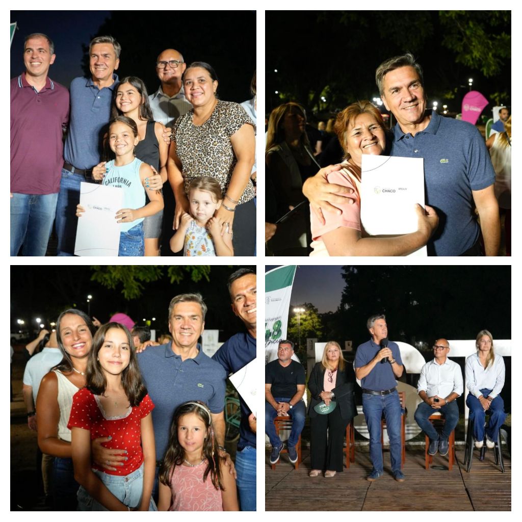 *A POCOS DIAS DEL ANIVERSARIO DE RESISTENCIA: MAS FAMILIAS ACCEDIERON A SU TÍTULO DE PROPIEDAD: