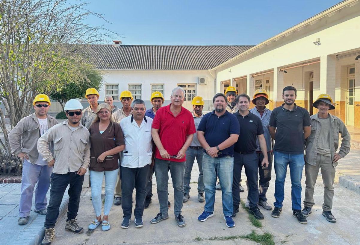 Colonia baranda : el gobierno provincial avanza con mejoras en la residencia geriátrica 