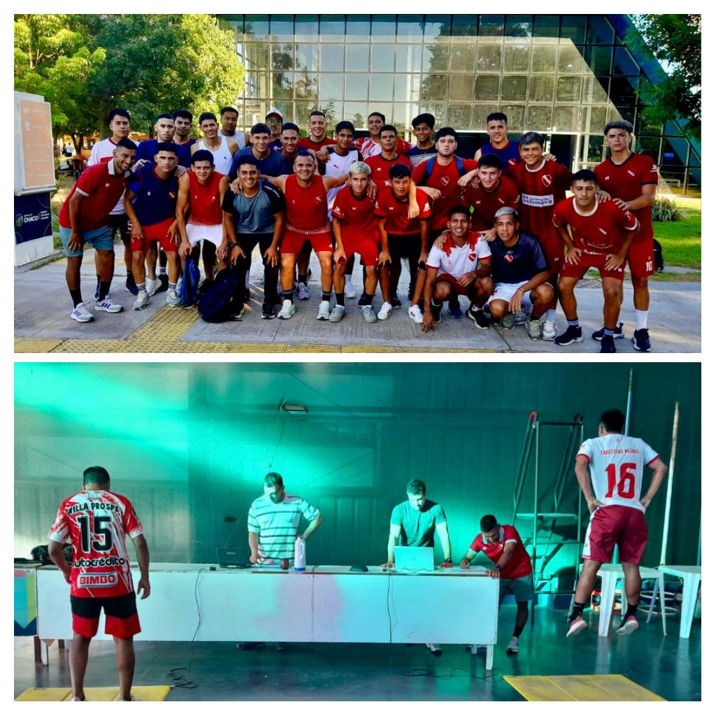 El club estudiantes realizó testeos físicos en el instituto de deporte chaqueño 