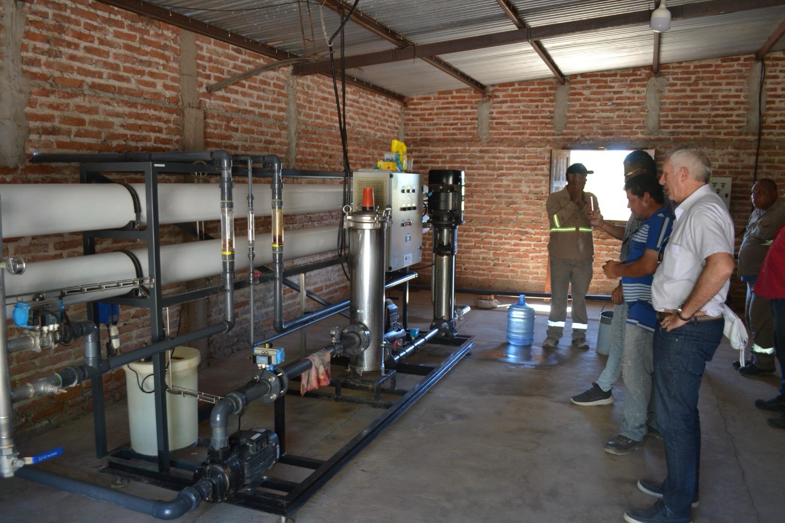 Concepción de fermejo : SAMEEP ejecuta acciones para abastecer con un mayor caudal de agua potable 