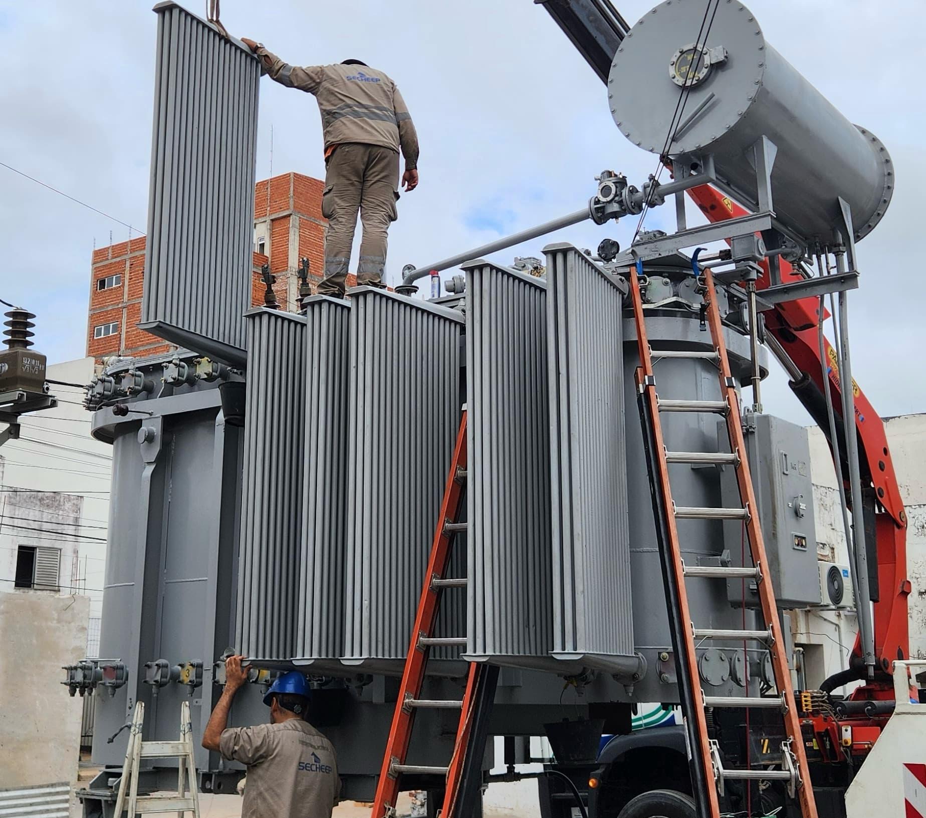 Obras energéticas en la ciudad termal 