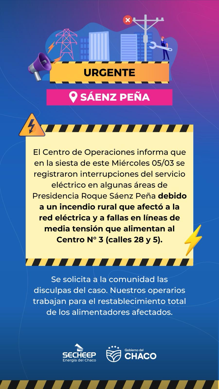 📍 SÁENZ PEÑA: 
