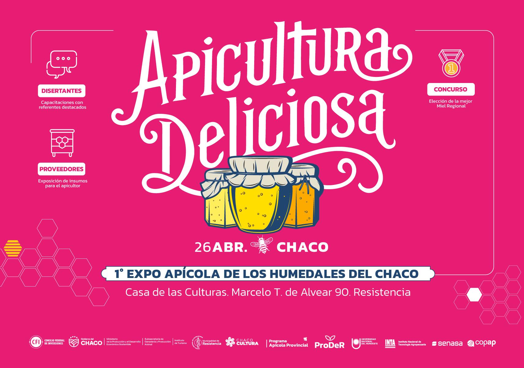 SE REALIZARÁ “APICULTURA DELICIOSA”, 1º EXPO APÍCOLA DE LOS HUMEDALES DEL CHACO