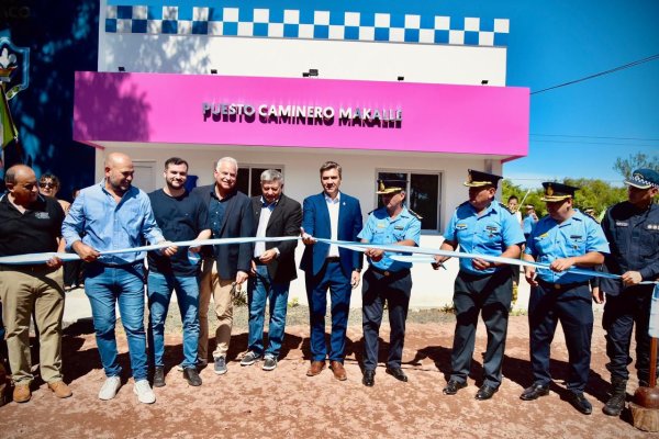 *MAKALLE: EL GOBIERNO PROVINCIAL INAUGURO EL NUEVO EDIFICIO DE CONTROL CAMINERO EN LA RUTA 16*