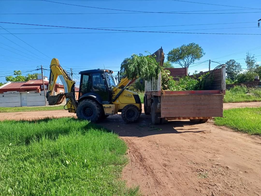 🎊Municipalidad de Juan José Castelli intensifica recolección de ramas y restos de corte de pasto