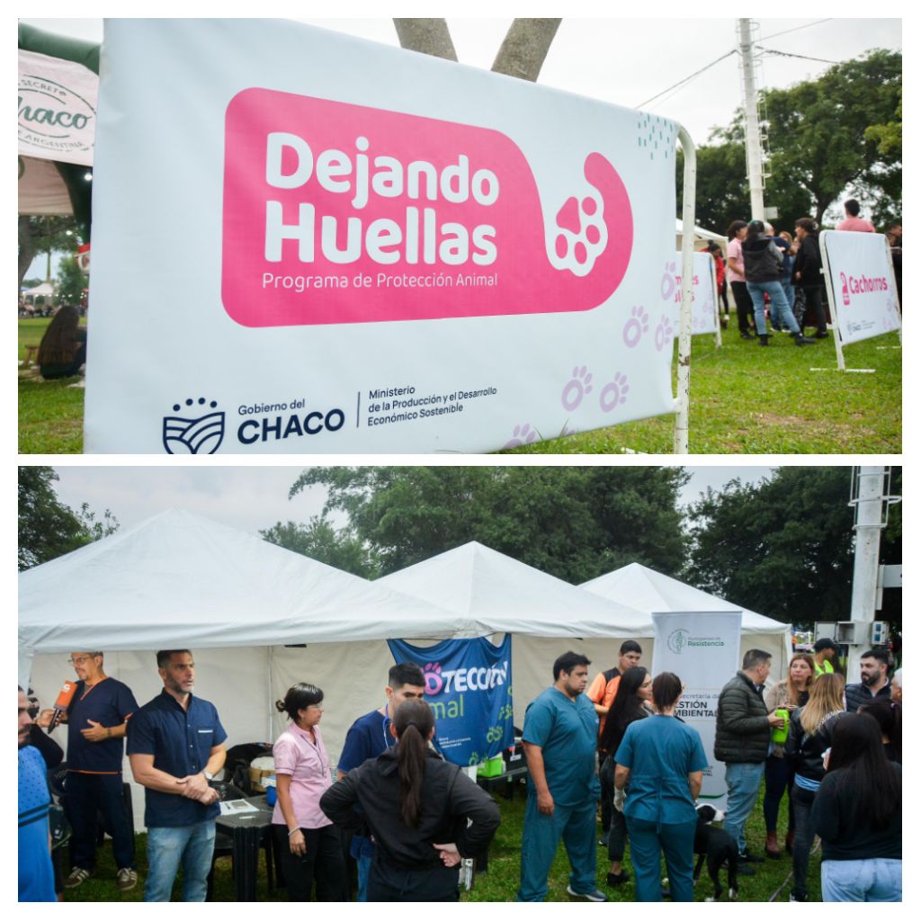 SE REALIZÓ EL PRIMER OPERATIVO DEL PROGRAMA “DEJANDO HUELLAS” EN EL PARQUE DE LA DEMOCRACIA DE RESISTENCIA