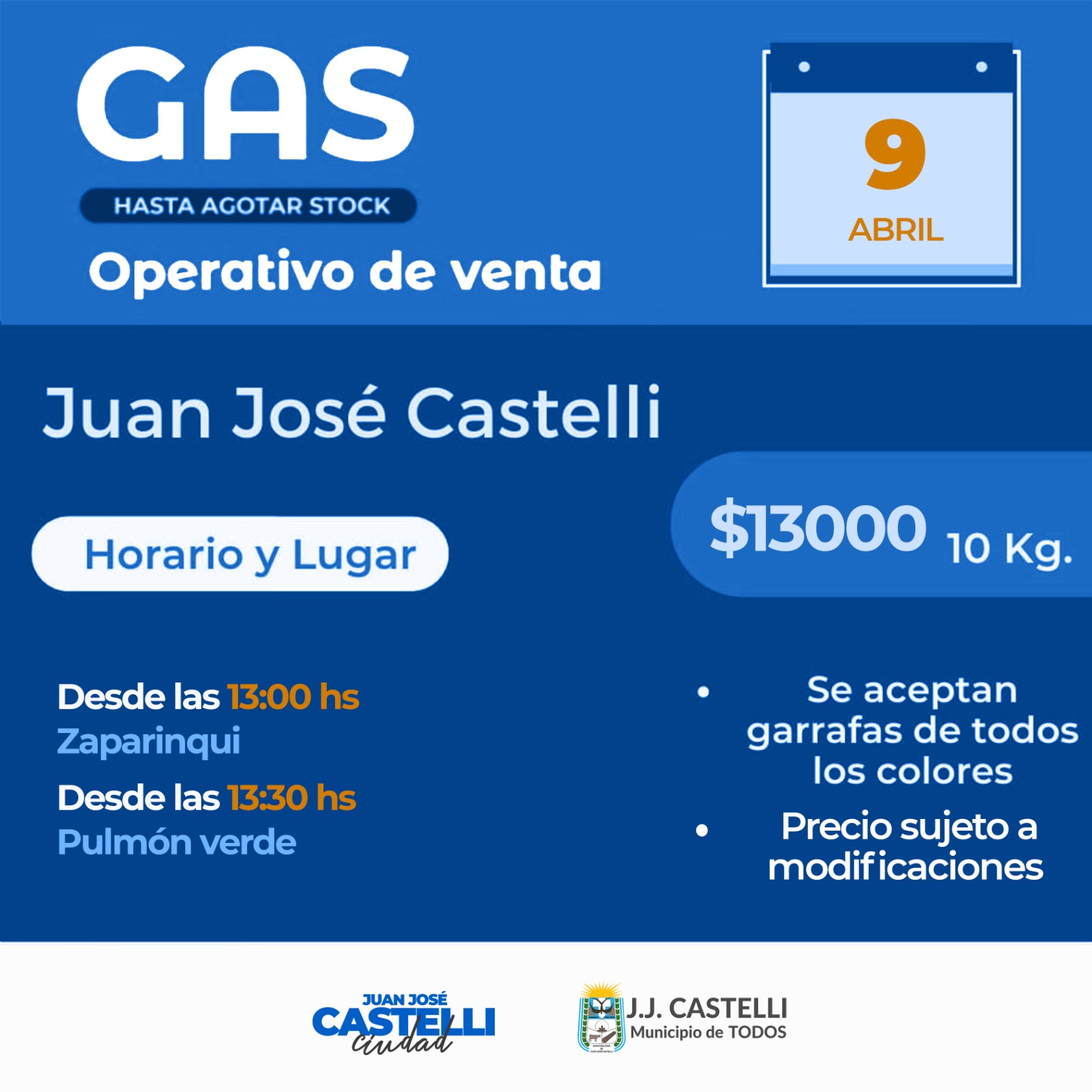 -Aviso a la comunidad - de JUAN JOSE CASTELLI 