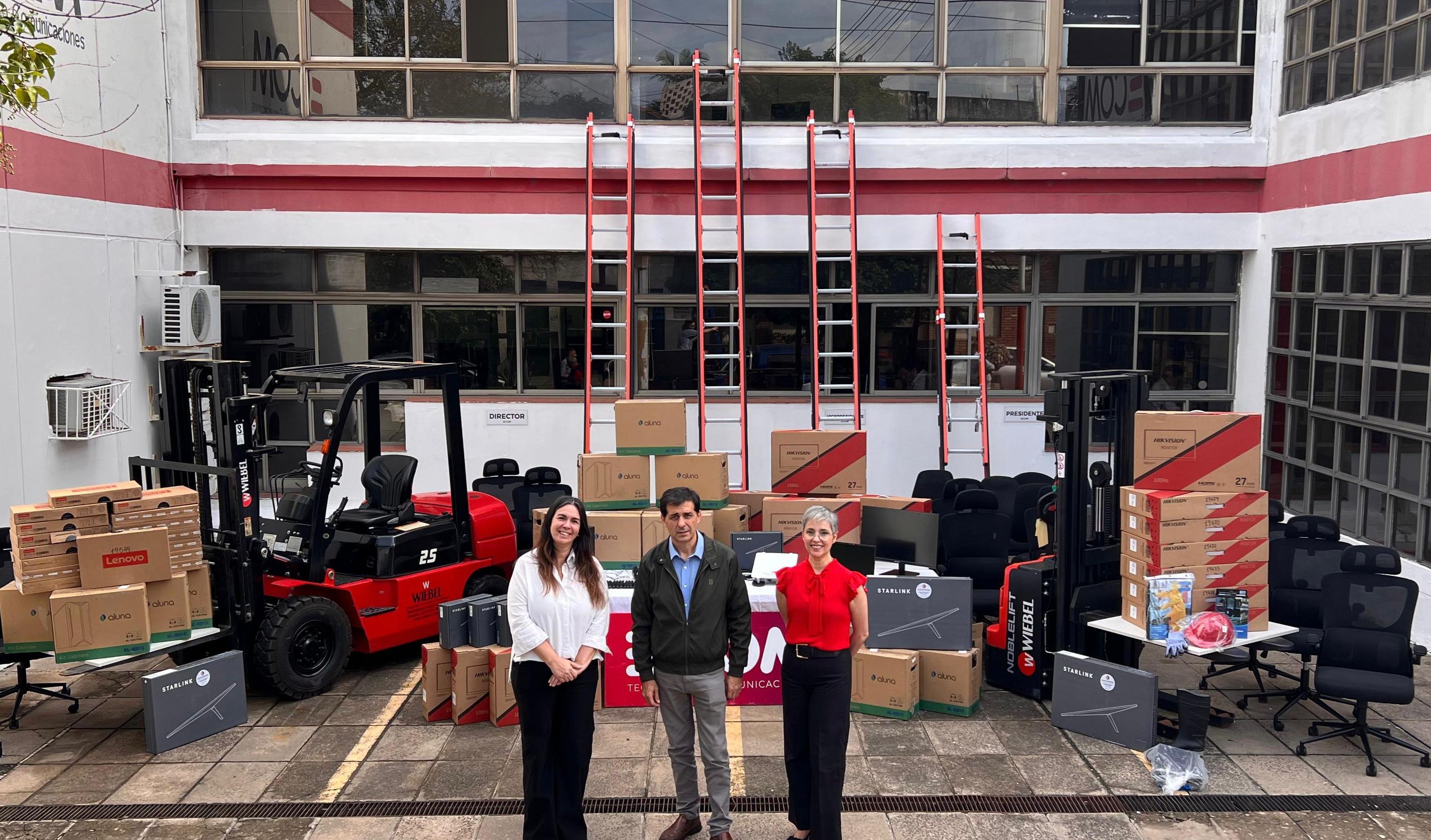 ECOM CHACO PRESENT� NUEVAS INVERSIONES TECNOL�GICAS Y REFUERZA SU APUESTA A LA CONECTIVIDAD SATELITAL