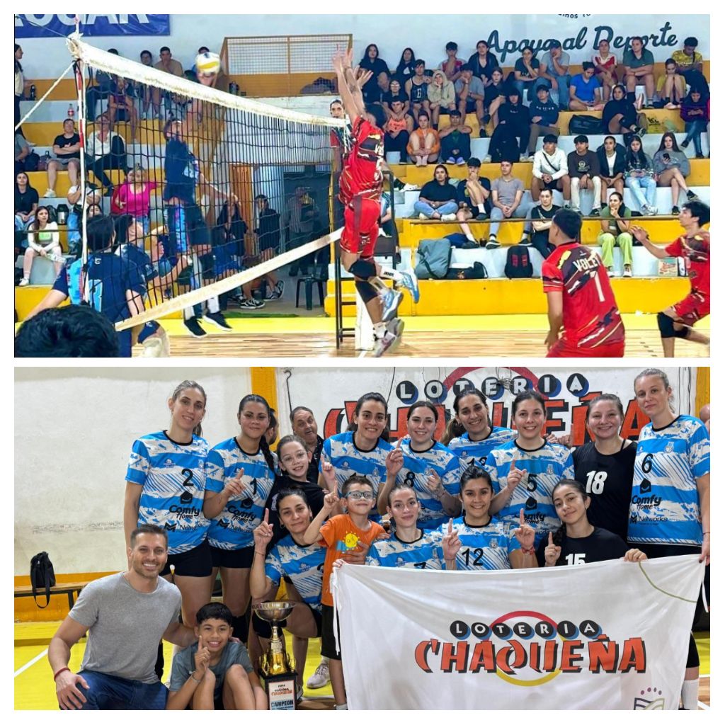 CON GRAN ÉXITO SE DESARROLLÓ LA COPA LOTERÍA CHAQUEÑA DE VOLEIBOL