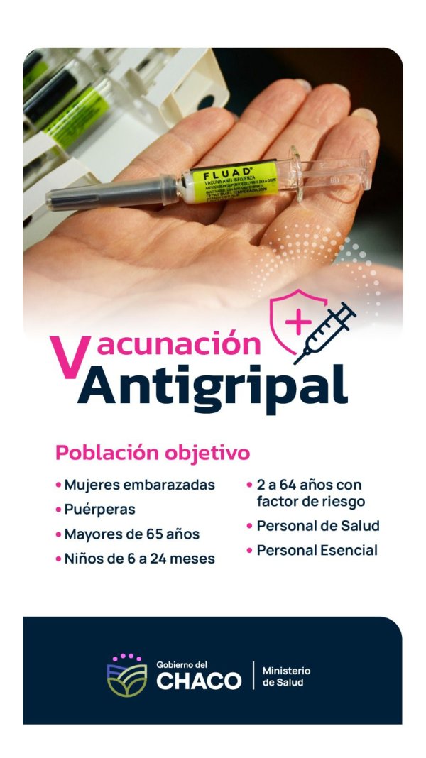 *VACUNACI&Oacute;N ANTIGRIPAL: SALUD RECUERDA LA IMPORTANCIA DE INMUNIZAR A LOS GRUPOS DE RIESGO*