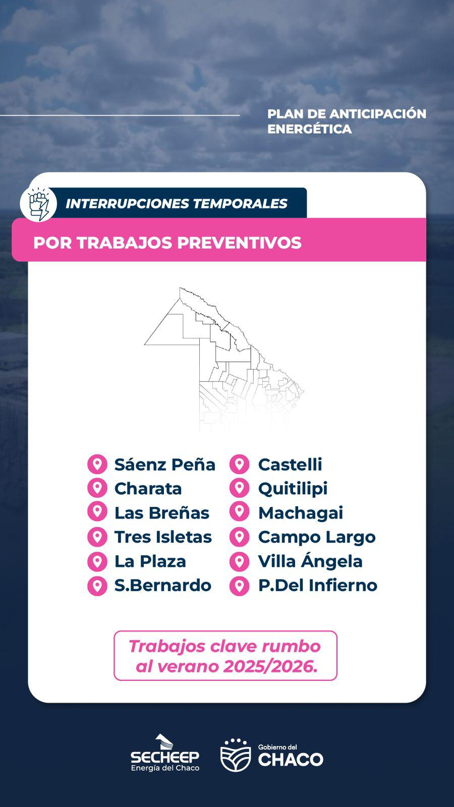 PLAN DE CONTINGENCIA ENERGÉTICA PROVINCIAL: ENSAYOS ELÉCTRICOS EN LA ESTACIÓN TRANSFORMADORA CHACO