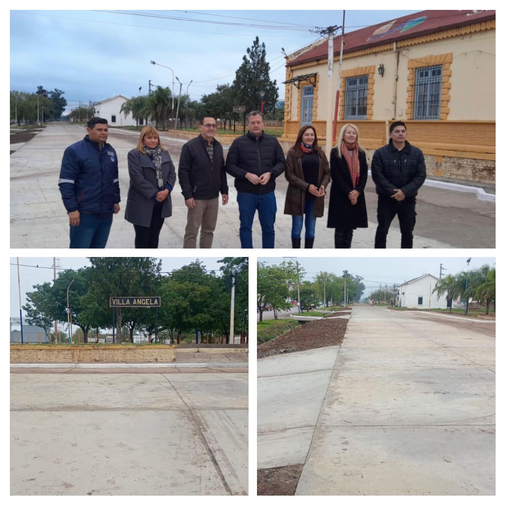 VILLA ÁNGELA: TRABAJO CONJUNTO ENTRE SAMEEP Y VIALIDAD PROVINCIAL PERMITIERON REPAVIMENTAR LA CALLE JUAN B. JUSTO, TRAS REEMPLAZAR UN COLECTOR CLOACAL CLAVE