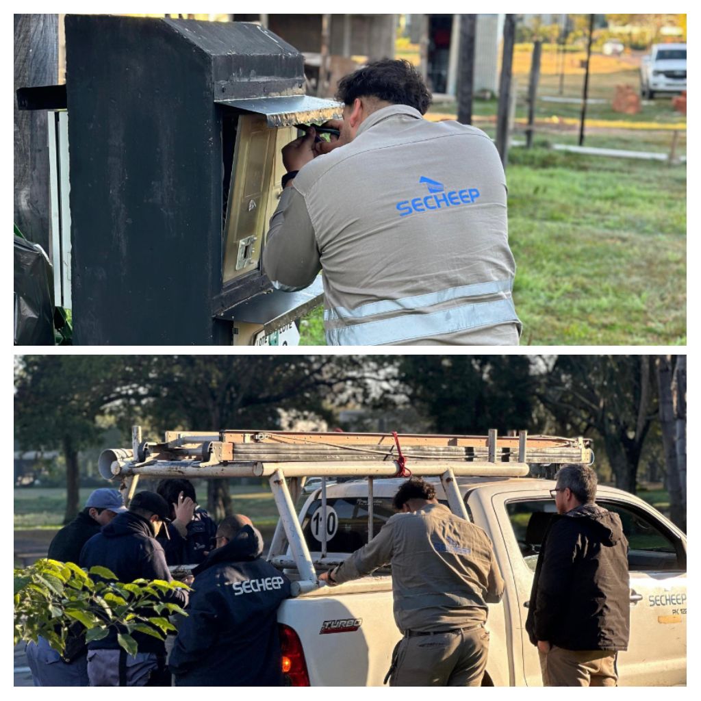 LUCHA AL FRAUDE ELÉCTRICO: EN SÁENZ PEÑA, SECHEEP ELIMINÓ CONEXIONES CLANDESTINAS EN EL BARRIO NALÁ