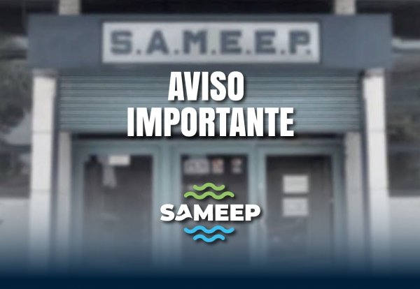 *S&Aacute;ENZ PE&Ntilde;A: SAMEEP ACLARA QUE NO SE INTERRUMPIR&Aacute; EL SERVICIO DE AGUA DURANTE LOS TRABAJOS EN EL SEGUNDO ACUEDUCTO*