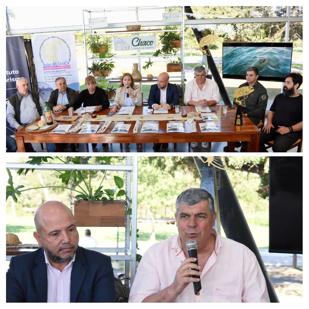 CHACO PRESENTÓ EL XXI TORNEO INTERNACIONAL DE PESCA DEL DORADO CON DEVOLUCIÓN