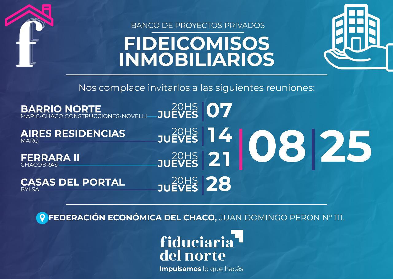 ACCESO A LA VIVIENDA PROPIA: NUEVA REUNIÓN DEL BANCO DE PROYECTOS PRIVADOS DE FIDEICOMISOS INMOBILIARIOS