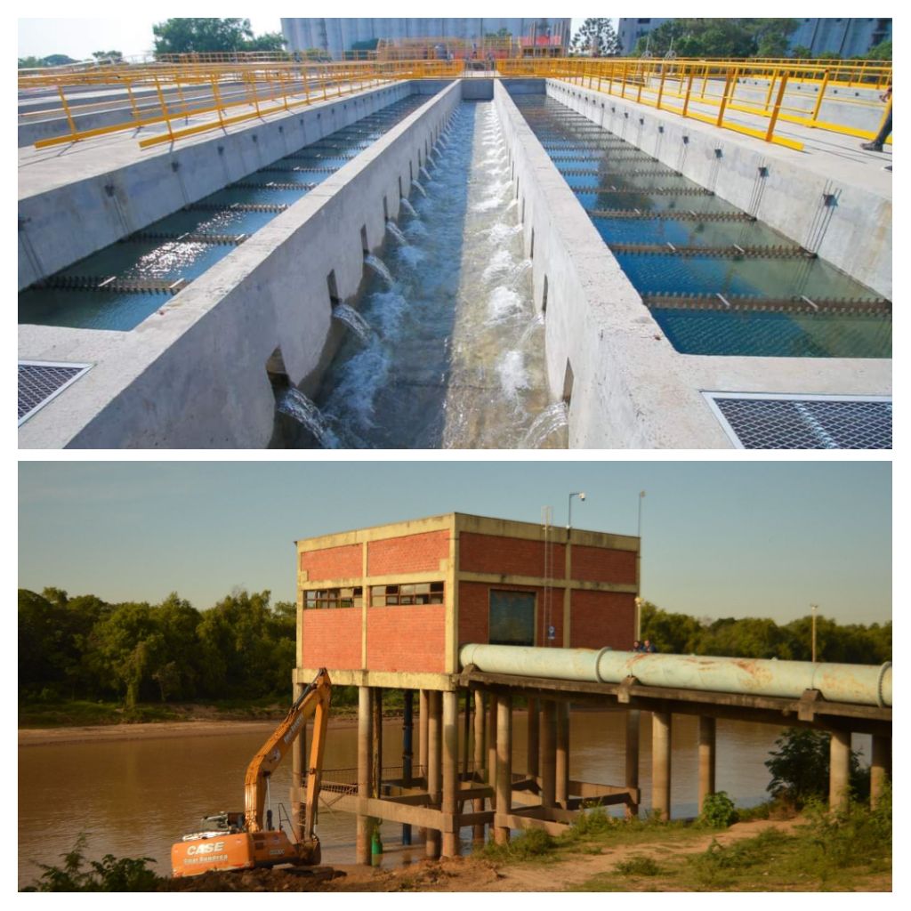 PARA OPTIMIZAR SU FUNCIONAMIENTO: ESTE MIÉRCOLES SE HARÁN MÚLTIPLES INTERVENCIONES EN LA PLANTA POTABILIZADORA 2