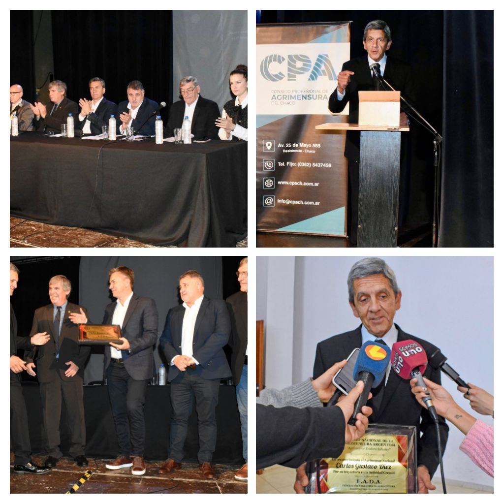 MODERNIZACIÓN CATASTRAL: EL GOBERNADOR ZDERO ENCABEZÓ CAPACITACIÓN Y HOMENAJE AL AGRIMENSOR CARLOS DIEZ