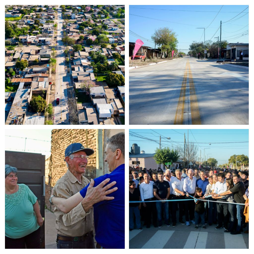 Resistencia: después de 40 años, el pavimento llegó a la calle tránsito cocomarola 