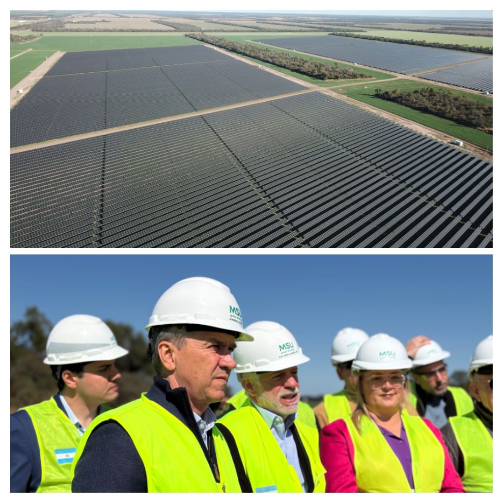 *PAMPA DEL INFIERNO: EL GOBERNADOR ZDERO DESTACÓ LA ARTICULACIÓN PÚBLICO-PRIVADA EN EL MAYOR PARQUE SOLAR DE LA PROVINCIA*  