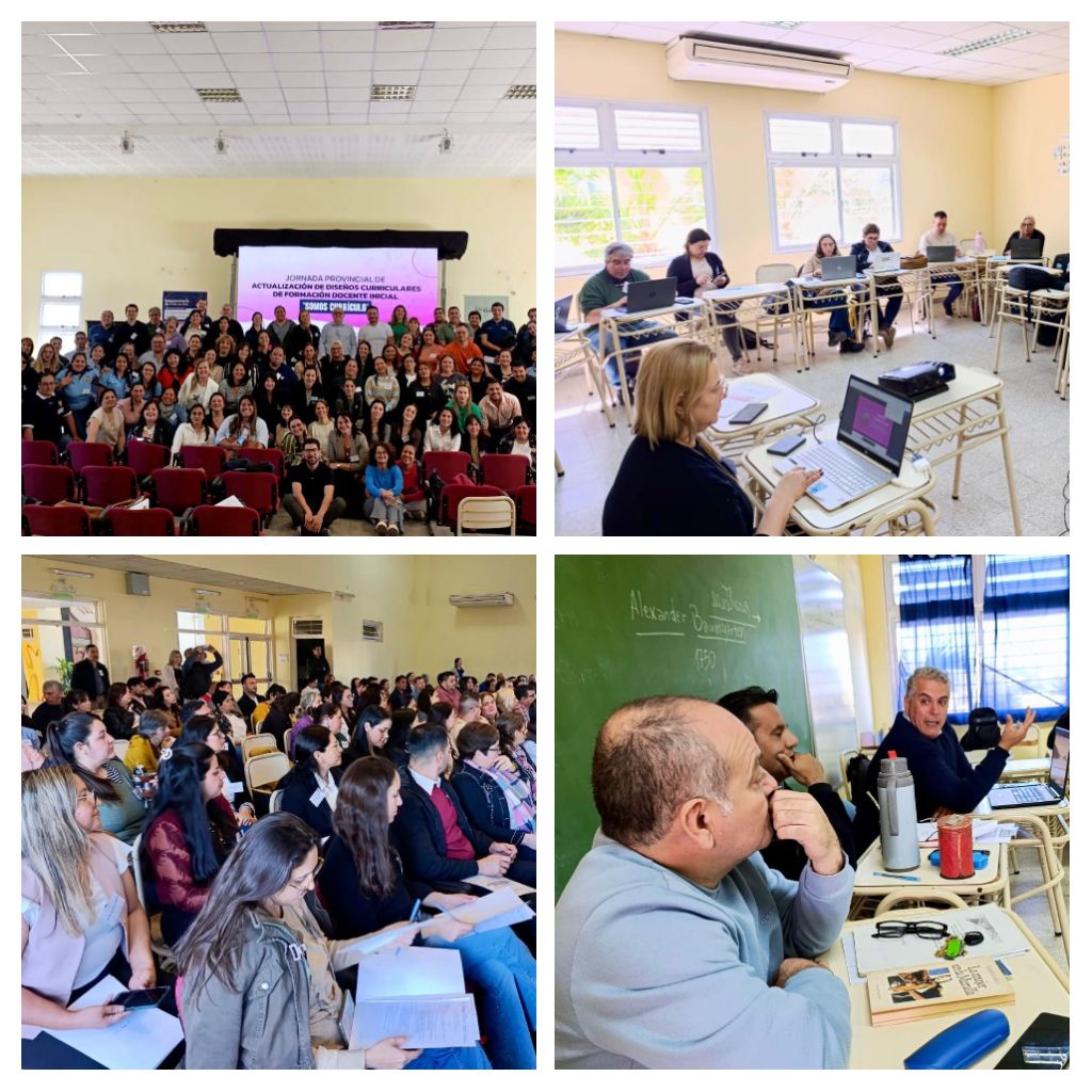 JORNADA PROVINCIAL DE ACTUALIZACIÓN DE LOS DISEÑOS CURRICULARES DE FORMACIÓN DOCENTE INICIAL