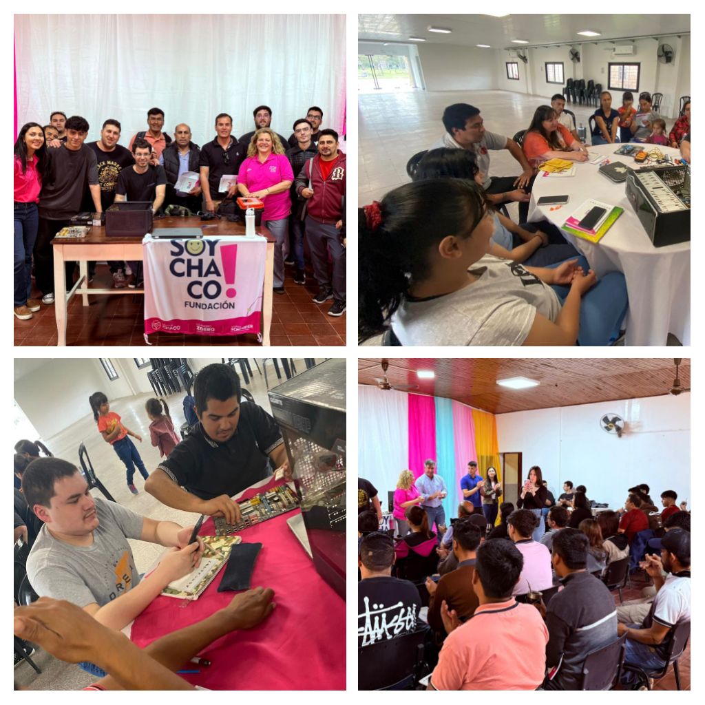 EN SAN MARTÍN Y PAMPA ALMIRÓN: AMPLIA PARTICIPACIÓN EN EL CURSO “REPARACIÓN DE EQUIPOS INFORMÁTICOS”