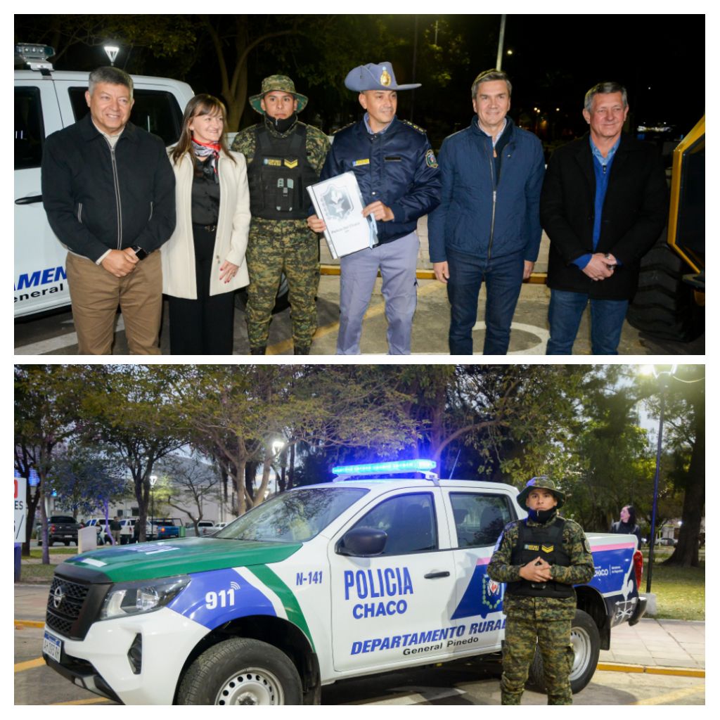 PLAN PROVINCIAL DE SEGURIDAD: NUEVO PATRULLERO 4x4 PARA LA ZONA RURAL DE PINEDO