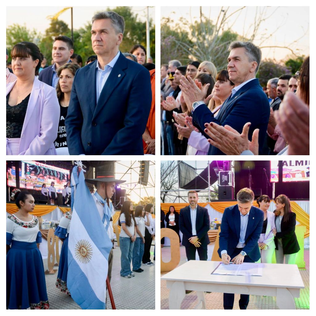 PAMPA ALMIRÓN FESTEJÓ SUS 80 AÑOS CON OBRAS, CONVENIOS Y SUEÑOS RENOVADOS