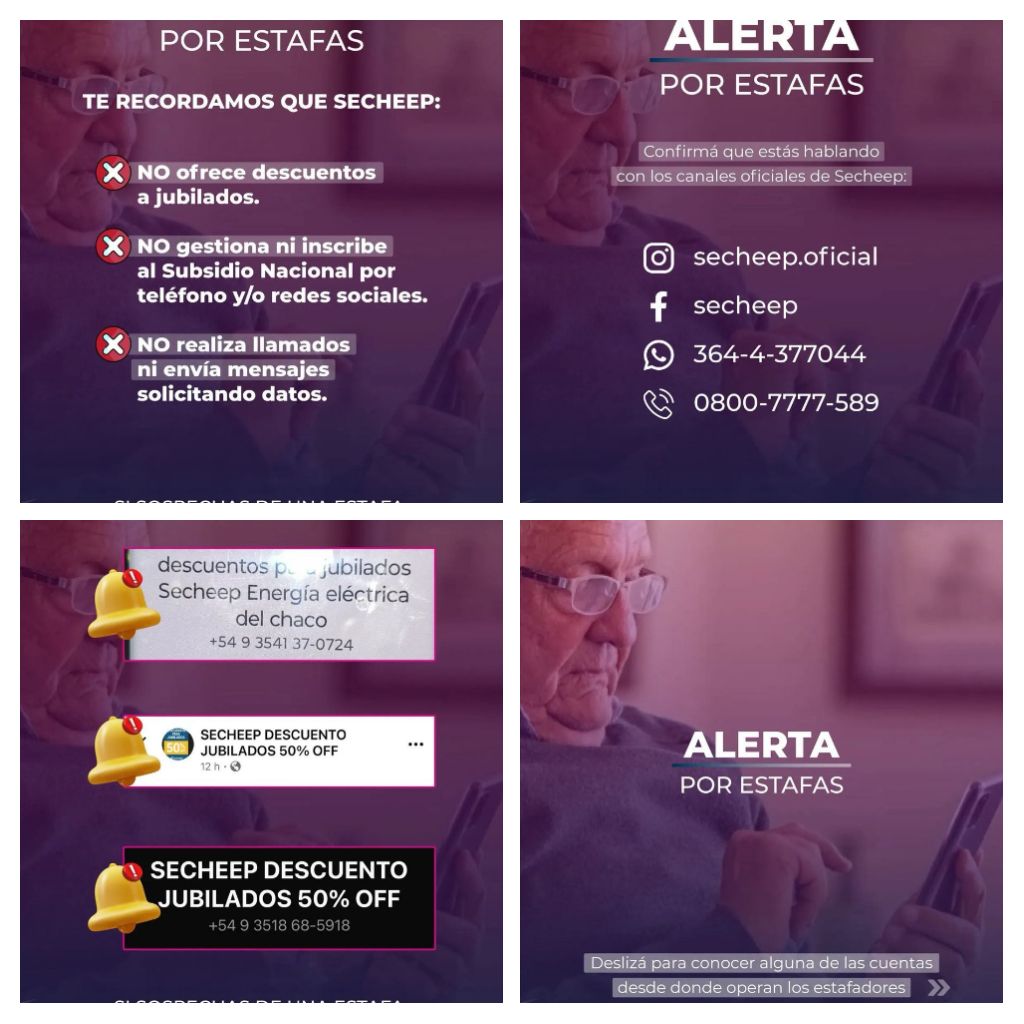 *SECHEEP ALERTA: NADIE PEDIRÁ TUS DATOS NI OFRECERÁ DESCUENTOS POR TELÉFONO*  