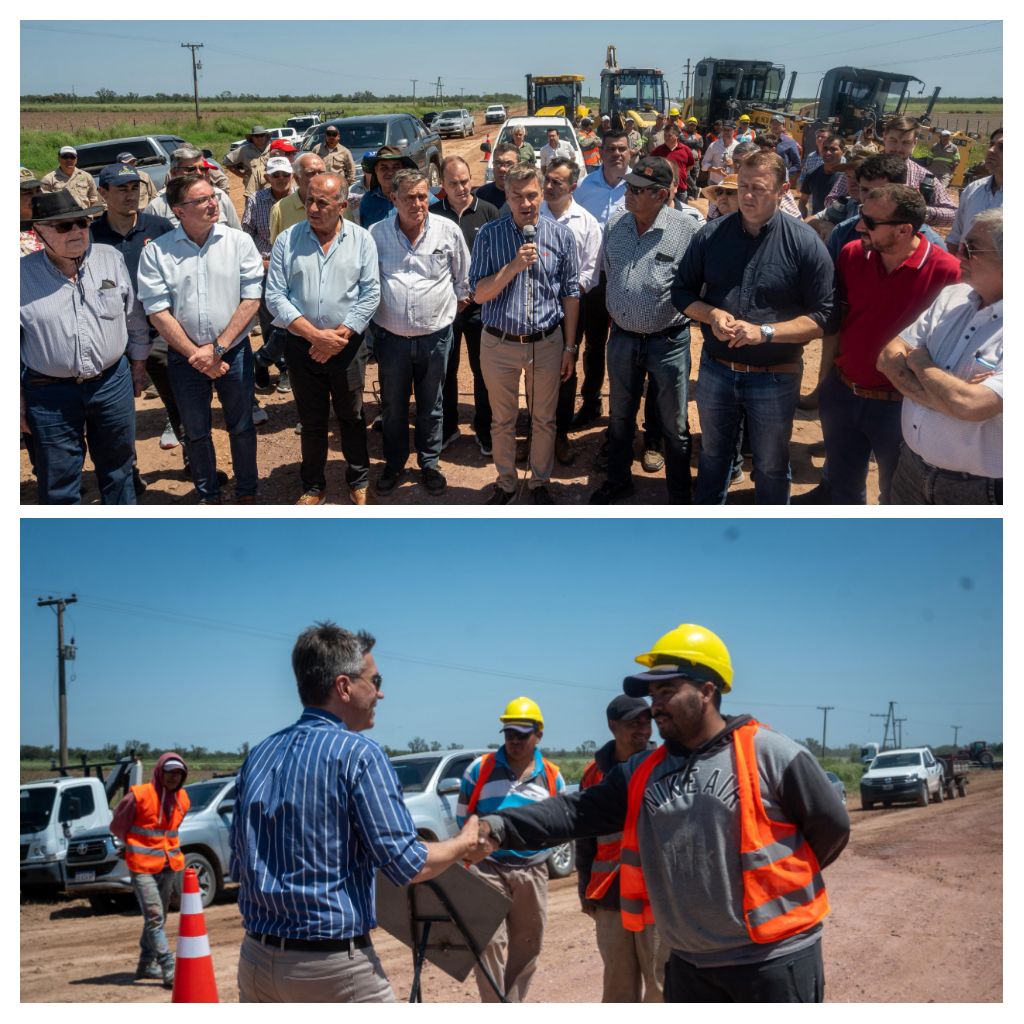 ZDERO REACTIVÓ LA PAVIMENTACIÓN DE LA RUTA PROVINCIAL Nº6: “ESTE GOBIERNO VA A DEFENDER LOS INTERESES DE LOS CHAQUEÑOS”
