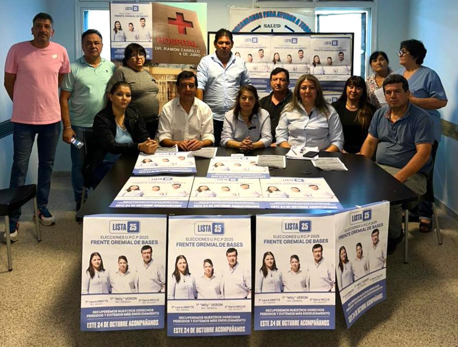Elecciones en upcp: la lista 25