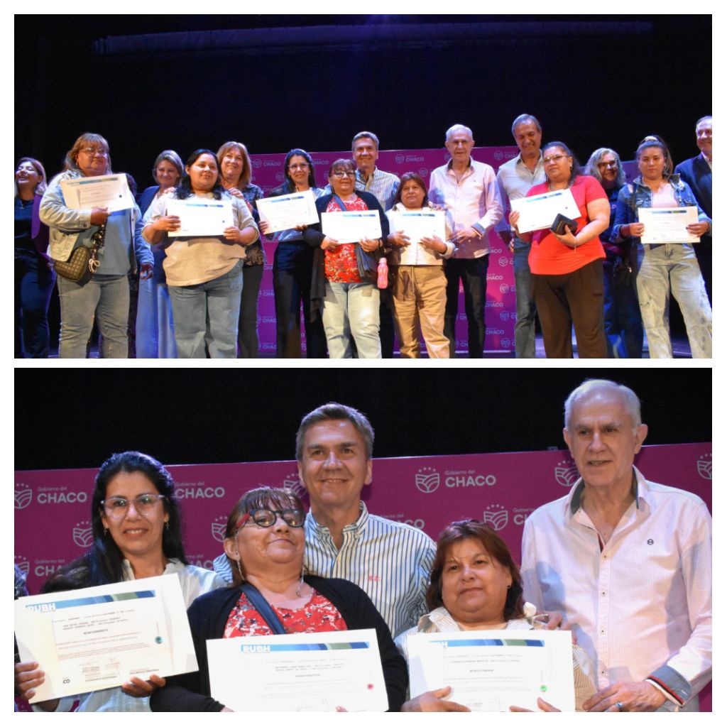 *tranquilidad seguridad, y futuro :familias resistencianas ya cuentan con su certificado del rubh