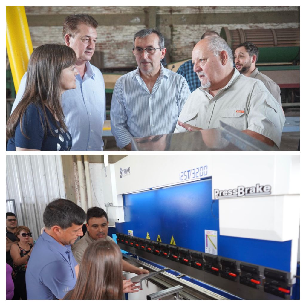 *Schneider inauguró el nuevo taller Metalúrgico, Una infraestructura clave para el sector tabacalero*