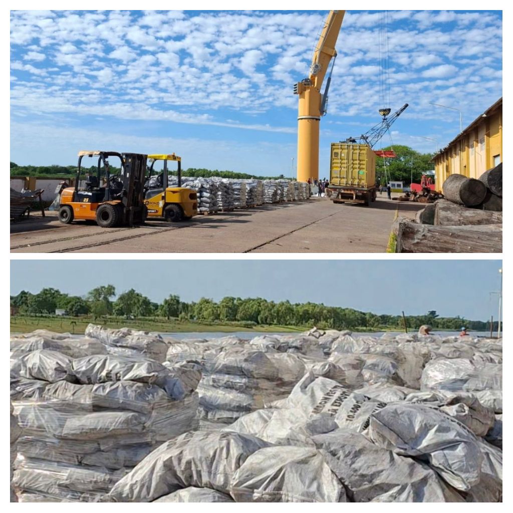 *EL PUERTO DE BARRANQUERAS CONCRETÓ UNA NUEVA EXPORTACIÓN DE CARBÓN CHAQUEÑO CON DESTINO A ESTADOS UNIDOS*  